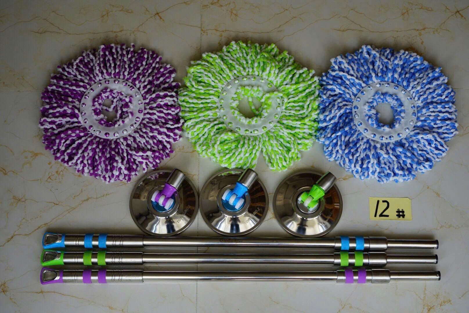 CÂY LAU NHÀ 360 độ  GOODLUCKY- MÃ #12 (Cây)
