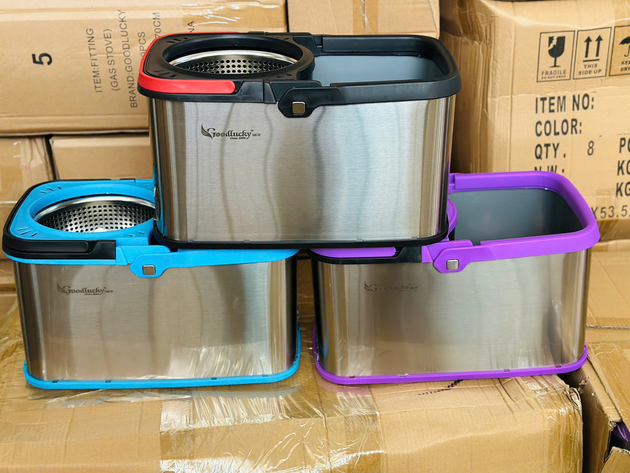 XÔ INOX GOOD LUCKY -CAO CẤP